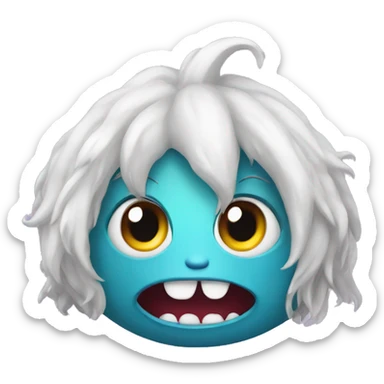 Miss Delight monster sticker