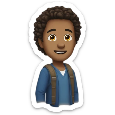 CHASE HUDSON, lil huddy sticker