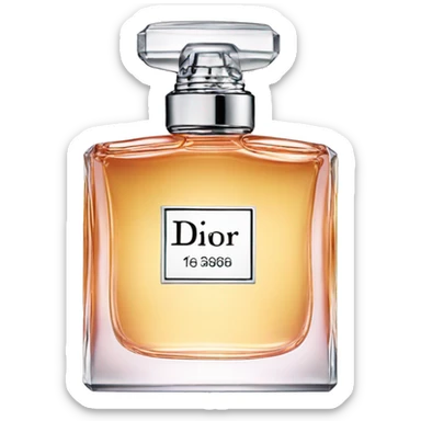 Dior perfume sticker