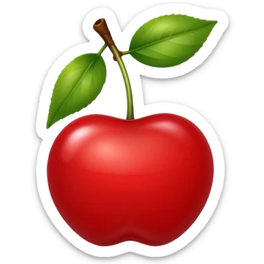 cute cherry sticker