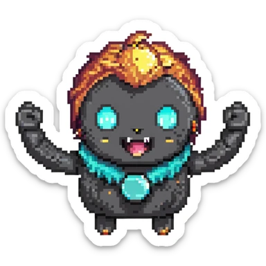 portrait of IShowSpeed, energetic expression sticker