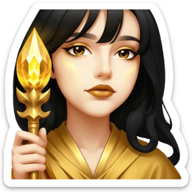 Golden Arcanist sticker