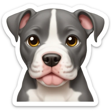 pitbull Puppy sticker
