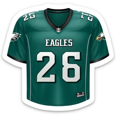 philadelphia eagles jersey | need only jersey 26 sticker