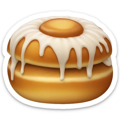 A honey bun sticker