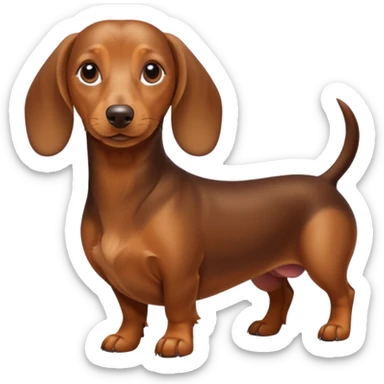 dackel hunderasse sticker