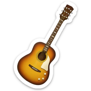 guitar sticker