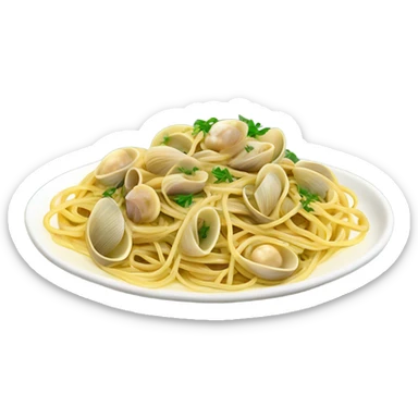 Pasta clam sticker