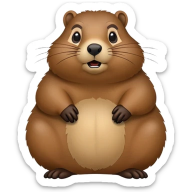 Groundhog  sticker