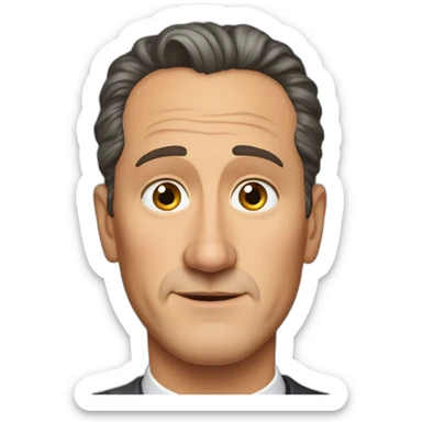 hans christian strache tears sticker