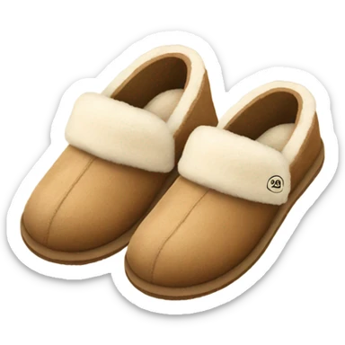 UGG slippers  sticker