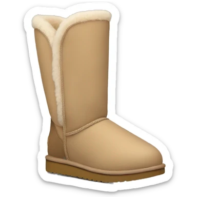 Beige Ugg boots sticker
