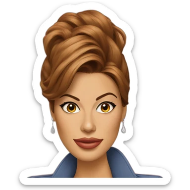 eva mendes sticker