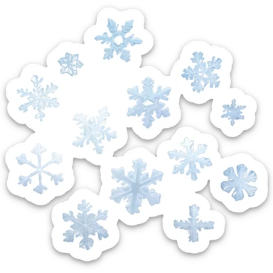 snow sticker