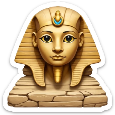 Sphinx at Giza Plateau sticker