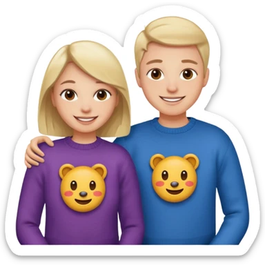 Best buds in UK sticker