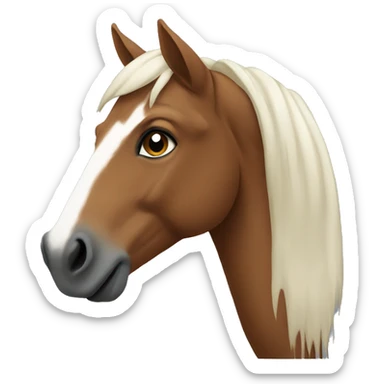 Hourse sticker