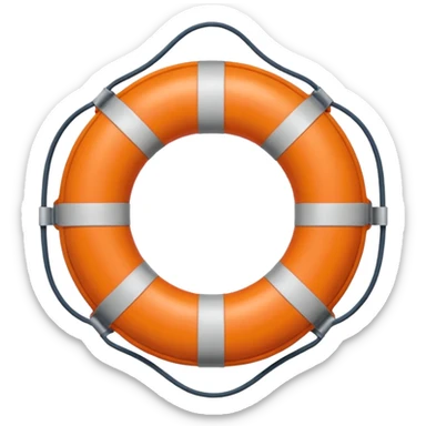 life preserver sticker