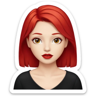 🫦+🧑🏻‍🦰 sticker