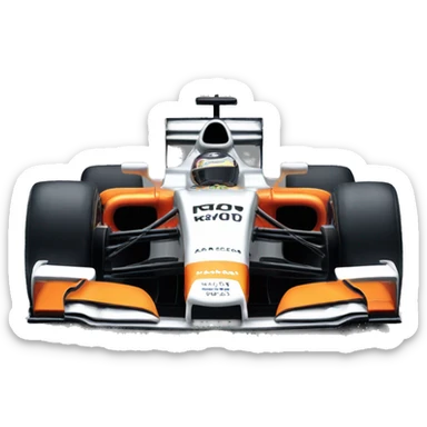 f1 car of mclaren  sticker