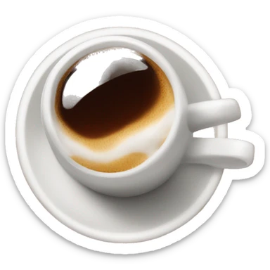 Americano coffee sticker