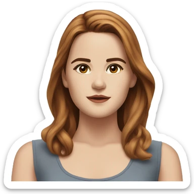 zoey deutch actress sticker