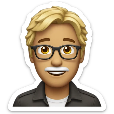 Make me a don't worry emoji  sticker