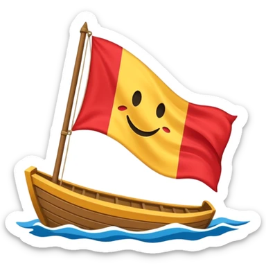 Le drapeau des gens du voyage sticker