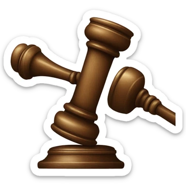 Gavel sticker