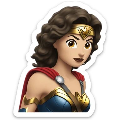 Wonderwoman sticker