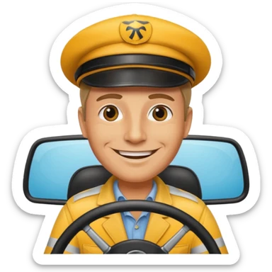  taxi driver sticker