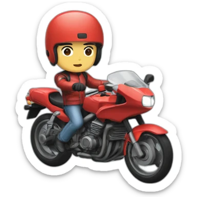 motorbike kaneda sticker