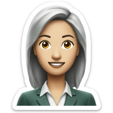 I would like to create an emoji for cathay pacific it service center female agent sticker