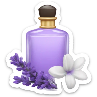 Lavender perfume  sticker