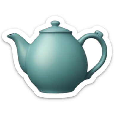 blug teapot sticker