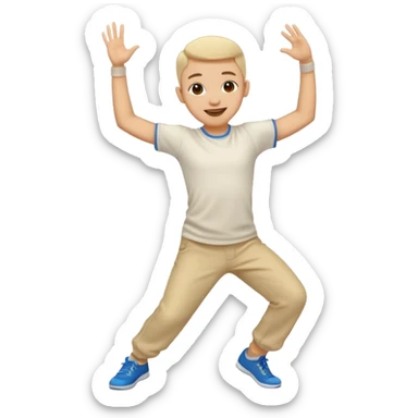 dans eden insan sticker