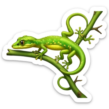 Gecko sticker