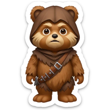 Ewok sticker