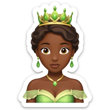 princess tiana sticker