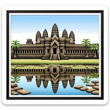 Angkor Wat sticker