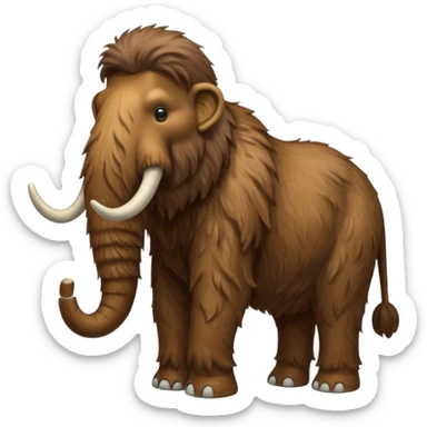 mammoth sticker