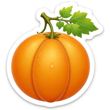 orange grape sticker