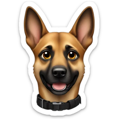 Police dog sticker