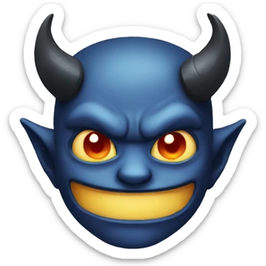 Demon sticker