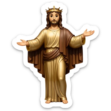 Cristo de la concordia sticker