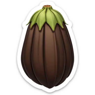 A tonka bean sticker