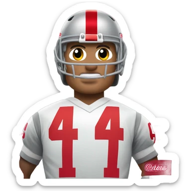 Donald trump Ohio state jersey sticker