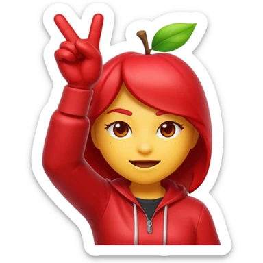 League of Legends character dabbing emoji style Apple sticker