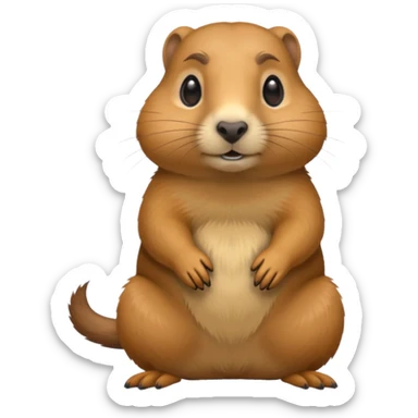 Prairie dog sticker