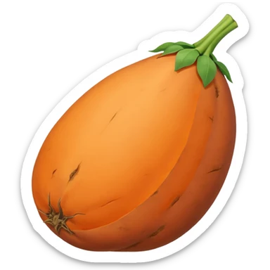 patate douce sticker